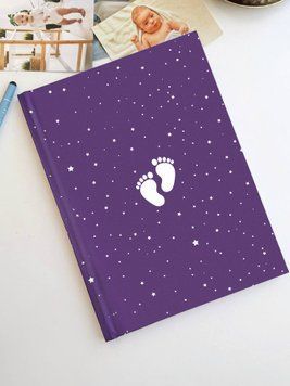 Альбом від народження до року. Обкладинка Фіолетова Album_0-1_violet фото