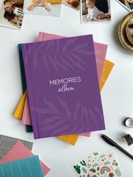 Альбом універсальний, без тексту. Фіолетовий Album_MEMORIES_violet фото